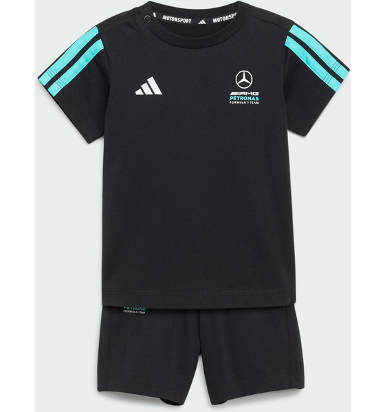 
ADIDAS, 
Adidas Mercedes - Amg Petronas Formula 1 Team Dna Baby Joggingset Kort&auml;rmat, 
Detail 1
