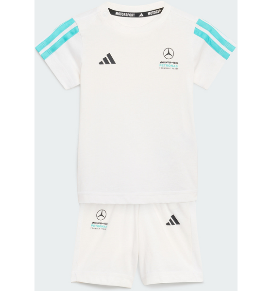 
ADIDAS, 
Adidas Mercedes - Amg Petronas Formula 1 Team Dna Baby Joggingset Kort&auml;rmat, 
Detail 1
