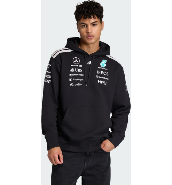 
ADIDAS, 
Adidas Mercedes - Amg Petronas Formula 1 Team Driver Sweatshirt Med Huva, 
Detail 1
