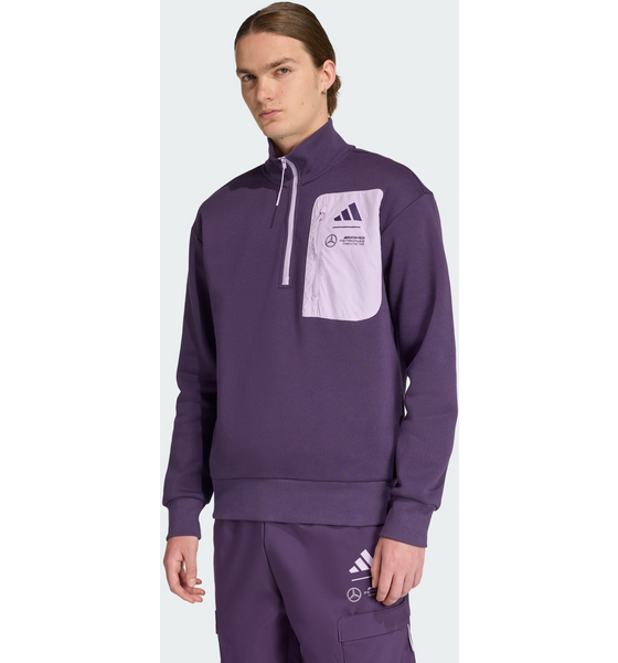 
ADIDAS, 
Adidas Mercedes - Amg Petronas Formula One Team Premium Woven Fleece Tröja, 
Detail 1
