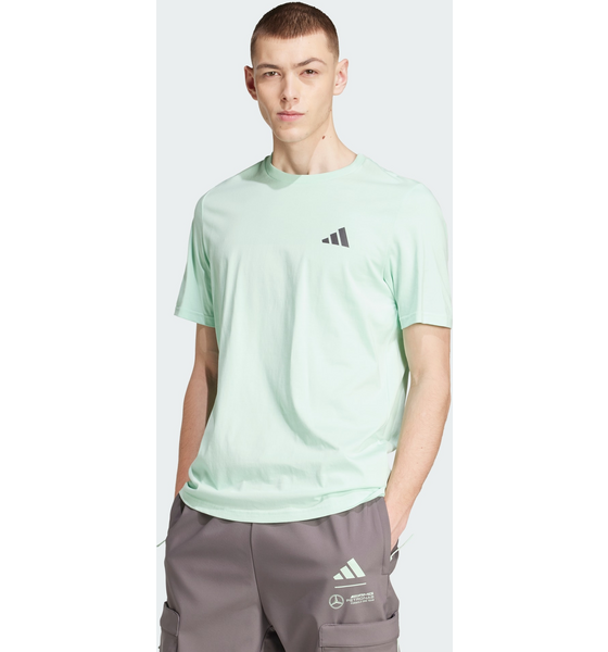 
ADIDAS, 
Adidas Mercedes - Amg Petronas Formula One Team Premium Woven Graphic T-shirt, 
Detail 1
