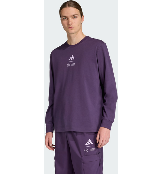 
ADIDAS, 
Adidas Mercedes - Amg Petronas Formula One Team Premium Woven Tee Long Sleeve, 
Detail 1
