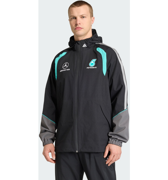 
ADIDAS, 
Adidas Mercedes-amg Petronas Formula 1 Team Mechanics Regnjacka, 
Detail 1
