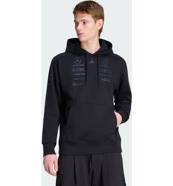 
ADIDAS, 
Adidas Mercedes-amg Petronas Formula 1 Team Night Driver Huvtr&ouml;ja F&ouml;r Herr, 
Detail 1
