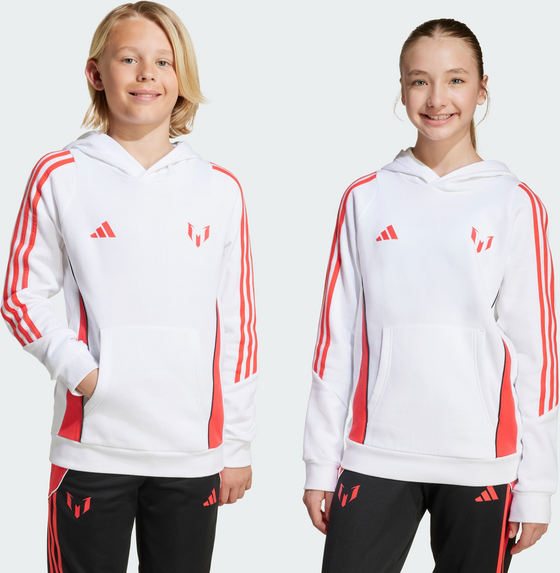 942108102101 ADIDAS Adidas Messi Hoodie  Model01 Detail