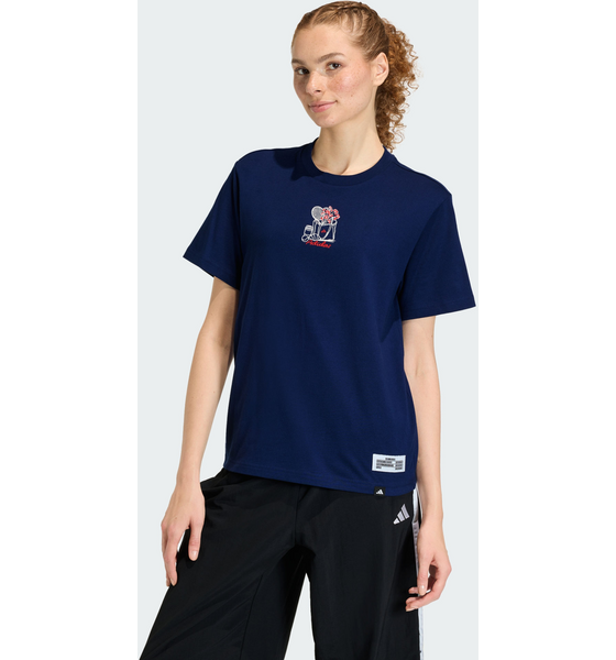 
ADIDAS, 
Adidas Mini Embroidery Graphic T-shirt, 
Detail 1
