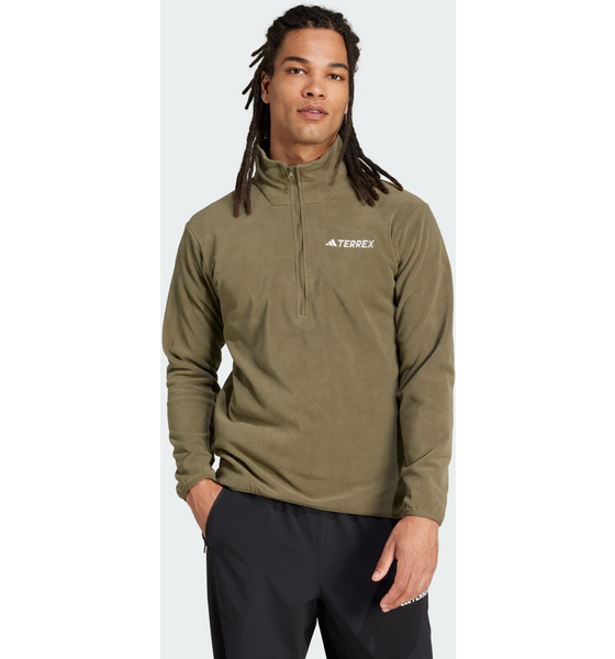 947570102106 ADIDAS Adidas Multi Essentials 1/2 Zip Fleece Jacka  Model01 Detail