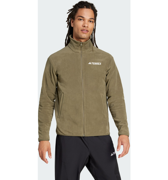 947153104101 ADIDAS Adidas Multi Essentials Full-zip Fleece Jacka  Model01 Detail
