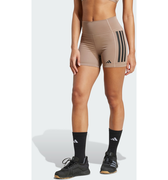 
ADIDAS, 
Adidas Optim&eacute; 3-stripes 1/4 Korta Leggings, 
Detail 1
