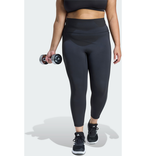 
ADIDAS, 
Adidas Optime Workout 3-stripes 7/8 Leggings (plus Size), 
Detail 1
