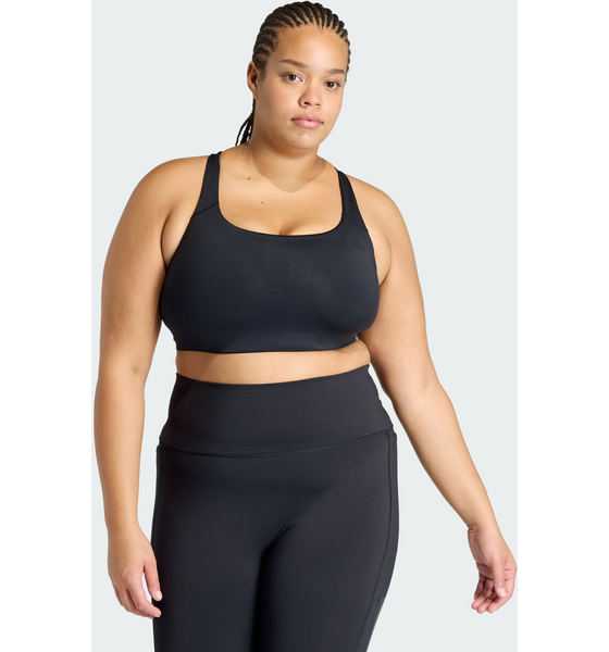 
ADIDAS, 
Adidas Optime Workout 3-stripes Medium Support Bh (plus Size), 
Detail 1
