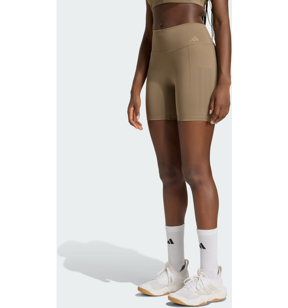 
ADIDAS, 
Adidas Optime Workout 3-stripes Short Leggings, 
Detail 1
