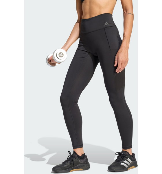 
ADIDAS, 
Adidas Optime-träningsleggings I Hellång Modell, 
Detail 1
