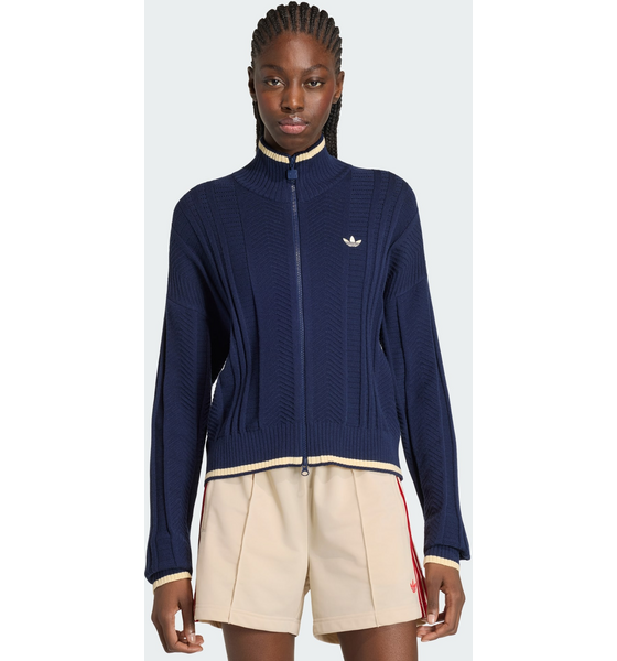 
ADIDAS ORIGINALS, 
Adidas Originals Cable Knit Firebird Tr&auml;ningsjacka, 
Detail 1
