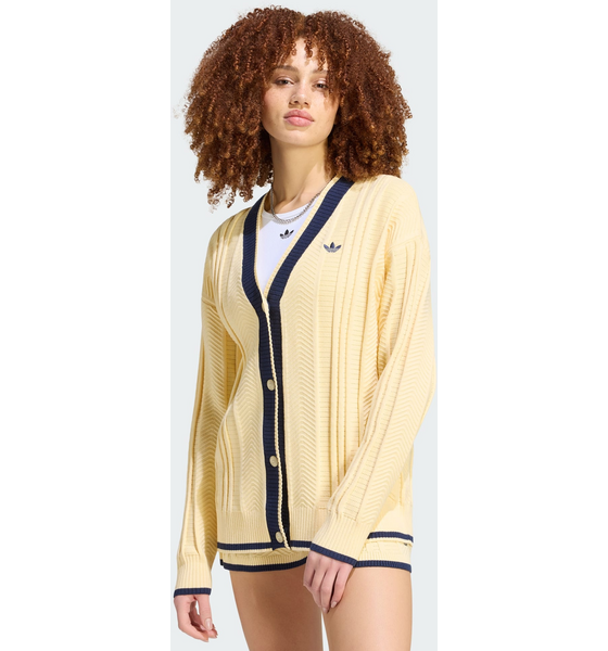 
ADIDAS ORIGINALS, 
Adidas Originals Kabelstickad Cardigan, 
Detail 1
