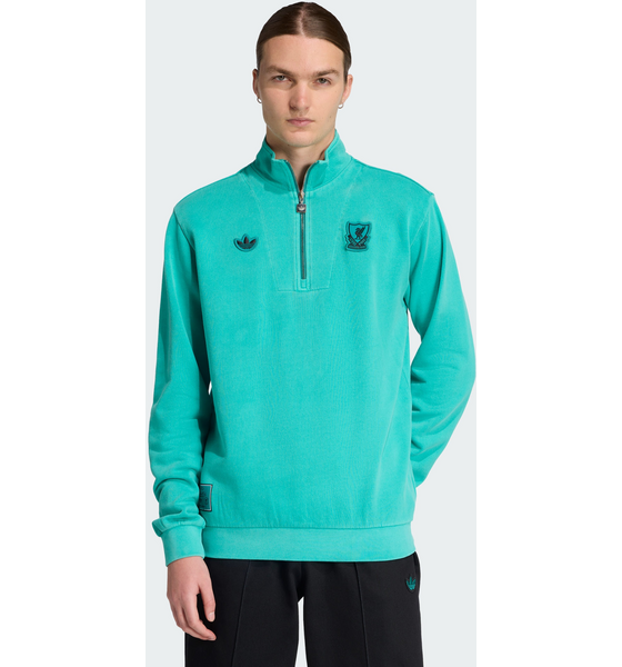 
ADIDAS ORIGINALS, 
Adidas Originals Liverpool Fc Terrace Icons Jacka Med Halv Dragkedja, 
Detail 1
