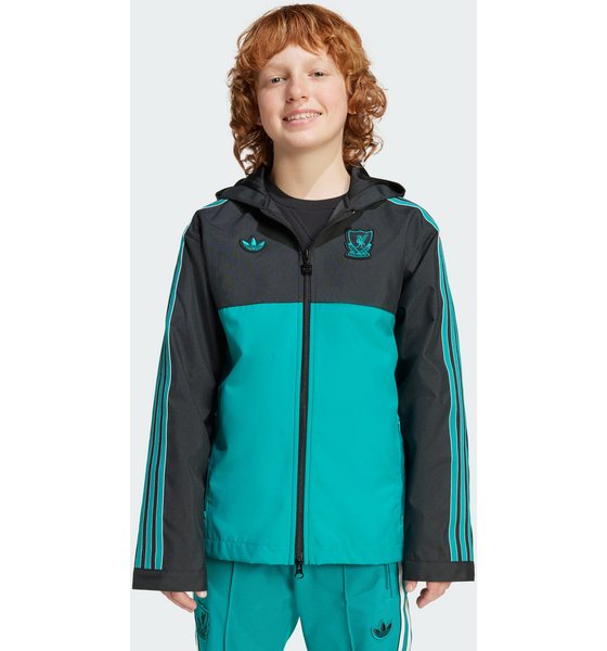 954447101101 ADIDAS ORIGINALS Adidas Originals Liverpool Fc Terrace Icons Parkas För Barn  Model01 Detail