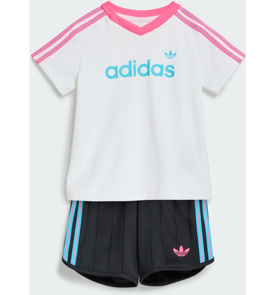 
ADIDAS ORIGINALS, 
Adidas Originals Pinstripes Sprinter Set Med Shorts Och T-shirt, 
Detail 1
