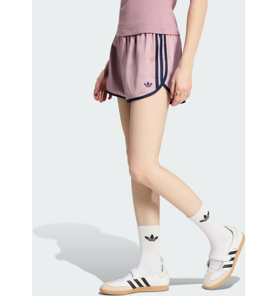 
ADIDAS ORIGINALS, 
Adidas Originals Satin 3s Sprinter Shorts, 
Detail 1
