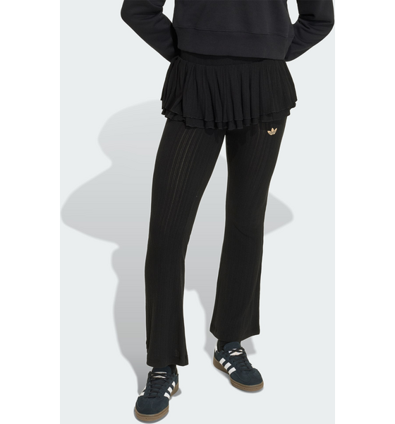 
ADIDAS ORIGINALS, 
Adidas Originals Slim Ruffle Stickade Leggings, 
Detail 1
