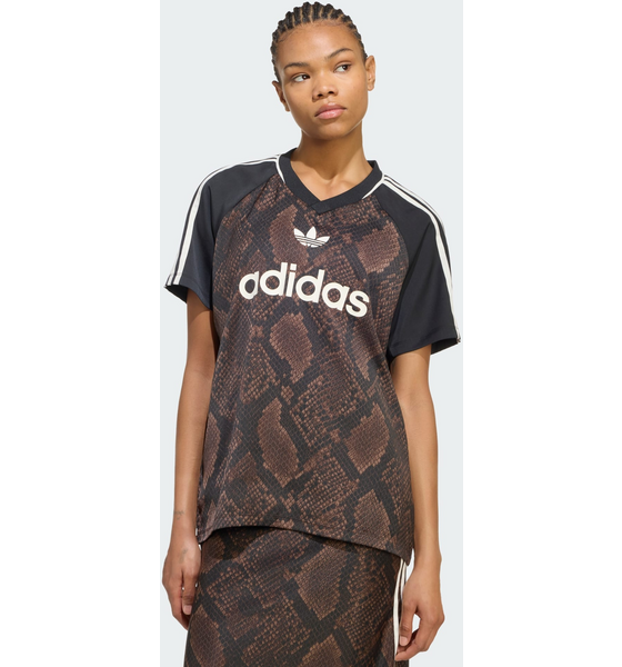 
ADIDAS ORIGINALS, 
Adidas Originals Snake Print Satin Tr&ouml;ja, 
Detail 1
