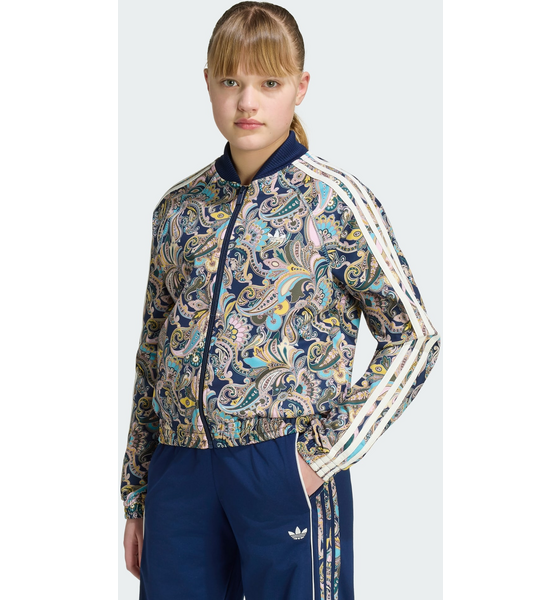 
ADIDAS ORIGINALS, 
Adidas Originals Sst Loose Cropped Paisley Tr&auml;ningsjacka, 
Detail 1
