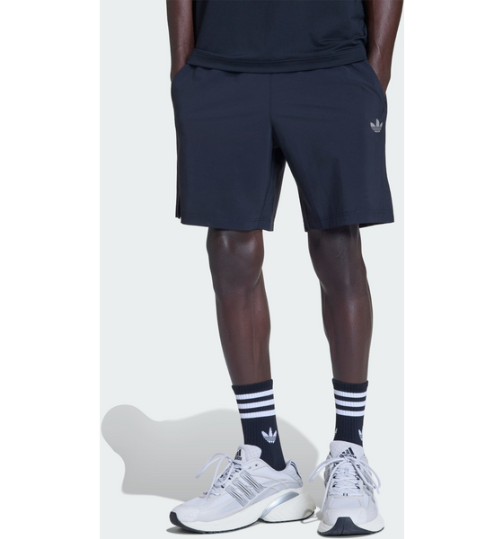 
ADIDAS ORIGINALS, 
Adidas Originals Tech Trefoil Essentials Polyester Shorts, 
Detail 1
