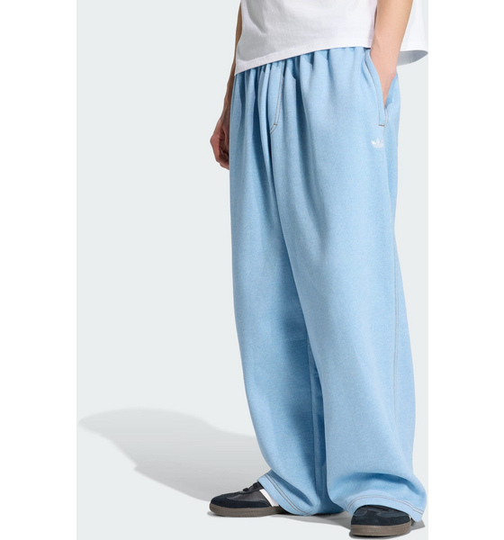 
ADIDAS ORIGINALS, 
Adidas Originals Trefoil Essentials Melange Baggy Byxor Med Raka Benslut, 
Detail 1
