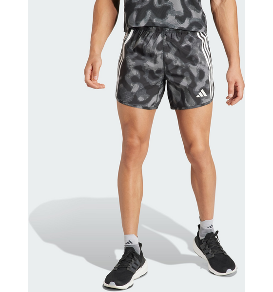 
ADIDAS, 
Adidas Own The Run 3-stripes Allover Print Shorts, 
Detail 1
