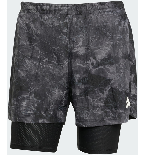 957470101101 ADIDAS Adidas Own The Run Sprayfärgade 2-i-1-shorts  Standard Detail