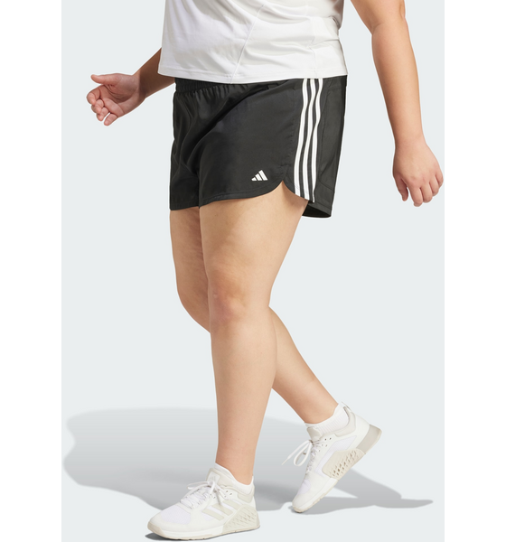 
ADIDAS, 
Adidas Pacer Training 3-stripes Woven High-rise Shorts (plus Size), 
Detail 1
