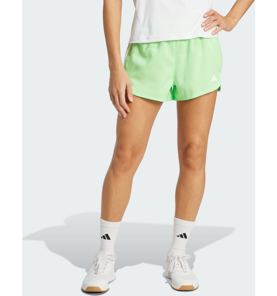 923450111102 ADIDAS Adidas Pacer Training 3-stripes Woven High-rise Shorts  Model01 Detail