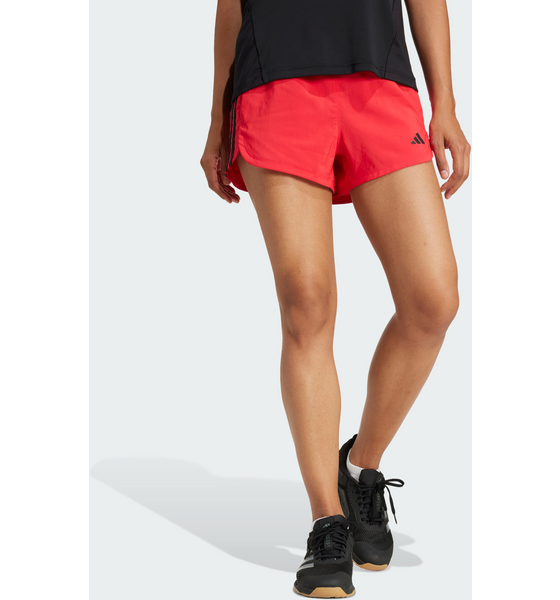 923450112101 ADIDAS Adidas Pacer Training 3-stripes Woven High-rise Shorts  Model01 Detail