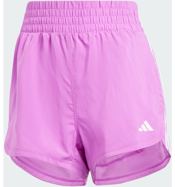 ADIDAS, Adidas Pacer Training 3-stripes Woven High-rise Shorts