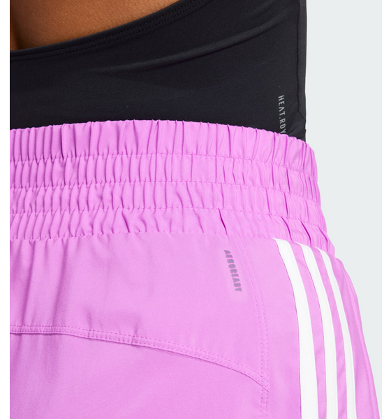 ADIDAS, Adidas Pacer Training 3-stripes Woven High-rise Shorts