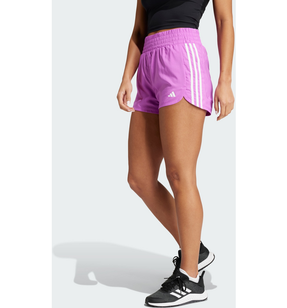 
ADIDAS, 
Adidas Pacer Training 3-stripes Woven High-rise Shorts, 
Detail 1
