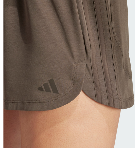 ADIDAS, Adidas Pacer Training 3-stripes Woven High-rise Shorts