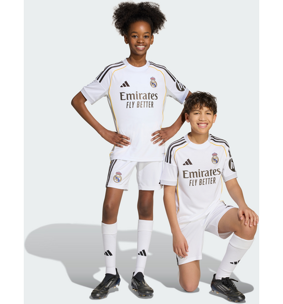 950934101101 ADIDAS Adidas Real Madrid 25/26 Hemmashorts För Barn  Model01 Detail