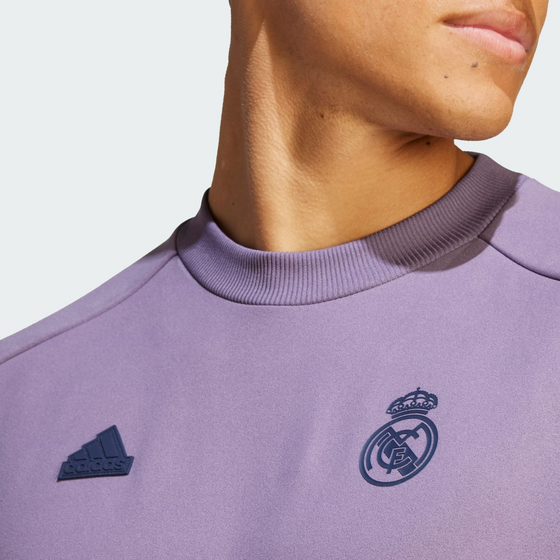 ADIDAS, Adidas Real Madrid Designed For Gameday Crew Sweatshirt