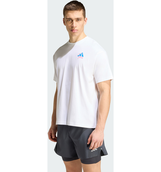 
ADIDAS, 
Adidas Running Paris T-shirt Med Grafik, 
Detail 1
