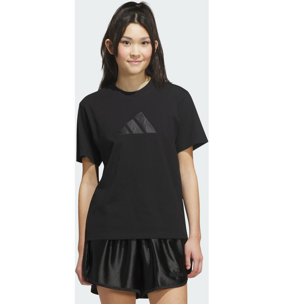 
ADIDAS, 
Adidas Satin-filled Logo Graphic T-shirt, 
Detail 1
