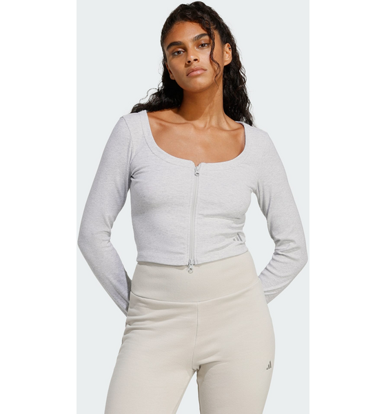 
ADIDAS, 
Adidas Seasonal Essentials Cardigan Med Ribbning, 
Detail 1
