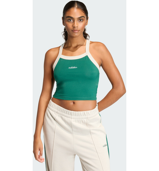 
ADIDAS, 
Adidas Seasonal Essentials Colorpop Tank With Embroidered Graphic Linne, 
Detail 1
