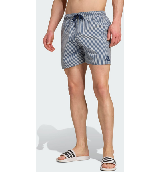 
ADIDAS, 
Adidas Seersucker Stripy Swim Shorts 5-inch, 
Detail 1
