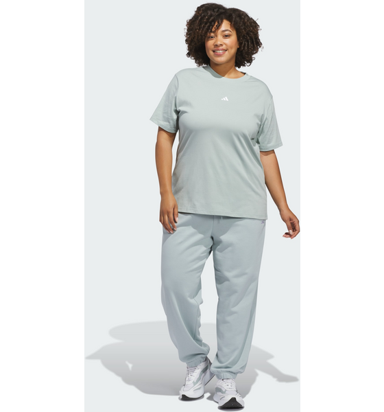 
ADIDAS, 
Adidas T-shirt Med Liten Logotyp (plus Size), 
Detail 1
