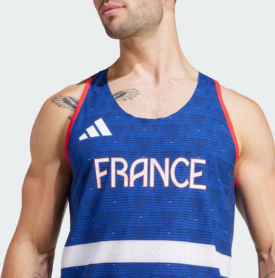 ADIDAS, Adidas Team France Athletisme Linne Men