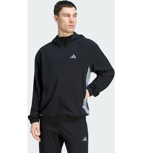 
ADIDAS, 
Adidas Tech Apparel F&auml;rgblock Tr&auml;ningsjacka, 
Detail 1
