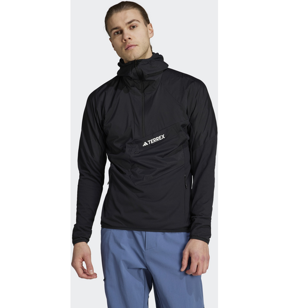 
ADIDAS, 
Adidas Techrock Ultralight 1/2-zip Hooded Fleece Jacket, 
Detail 1
