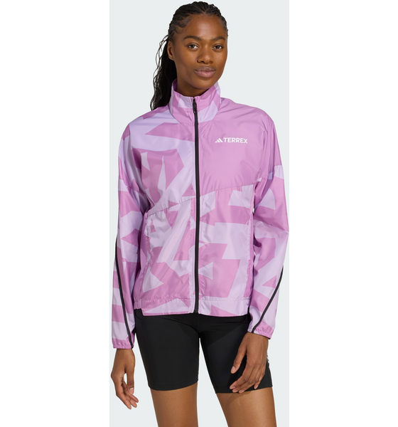 944420102102 ADIDAS Adidas Terrex Multi Printed Vindjacka  Model01 Detail