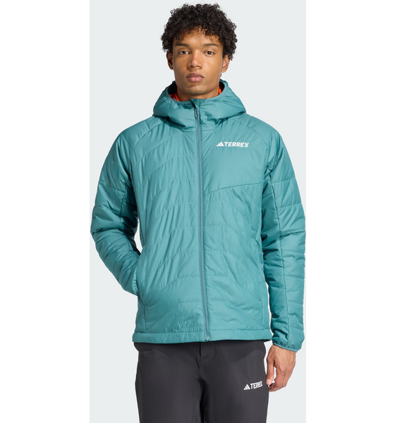 932305105101 ADIDAS Adidas Terrex Multi Synthetic Insulated Hooded Jacka  Model01 Detail